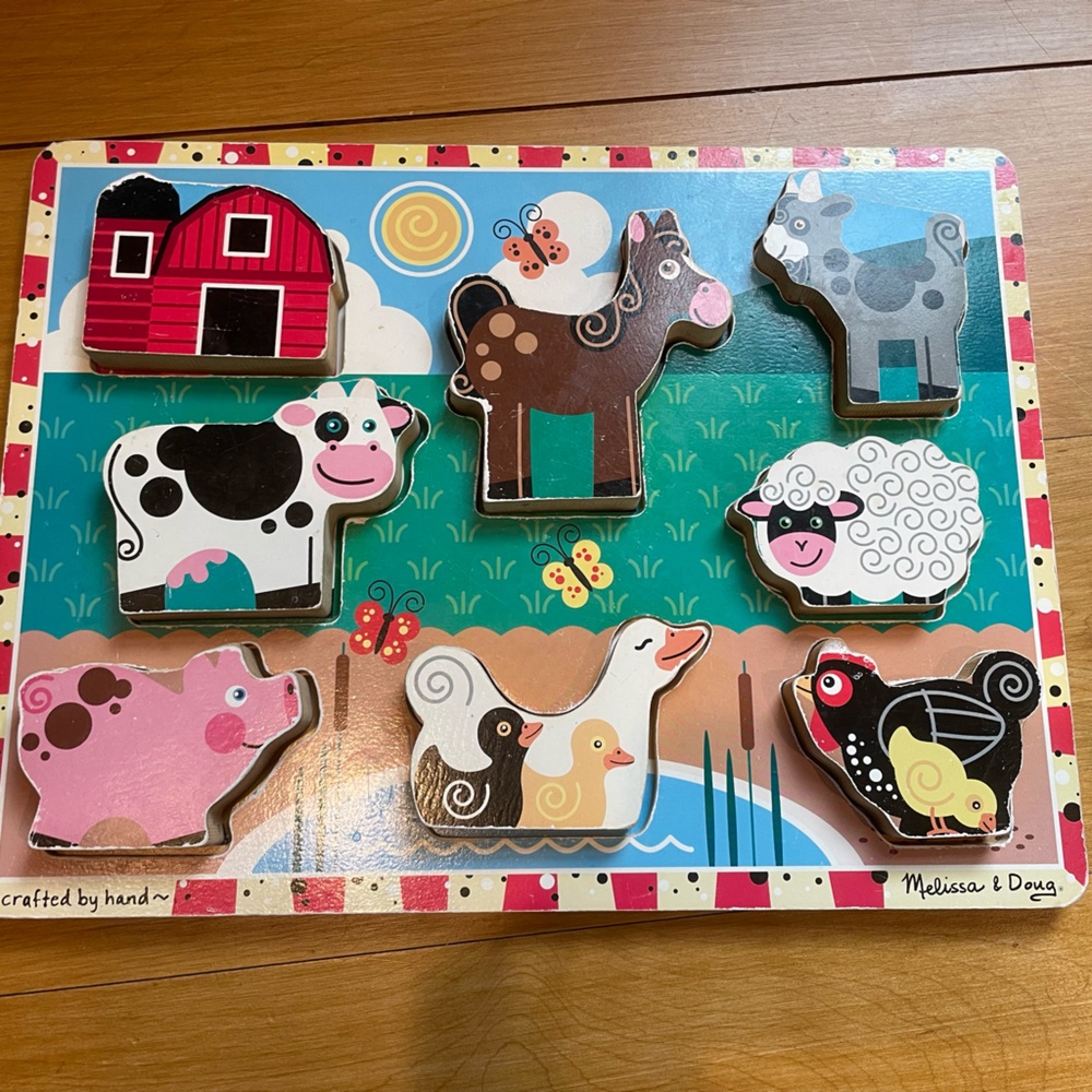 Melissa and Doug farm puzzle